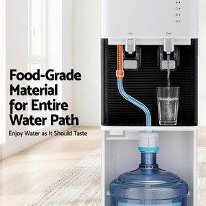 Bottom Loading Water Cooler | 2 Taps with Chiller, Filter & Purifier