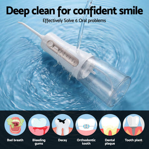 Cordless Water Flosser | Oral Irrigator | White