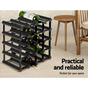 Wine Rack | 20 Bottle | Black