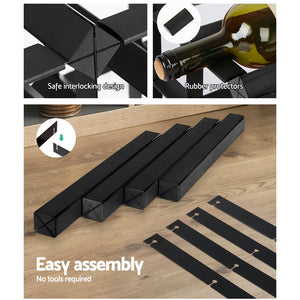 Wine Rack | 20 Bottle | Black