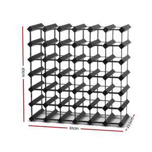 Wine Rack | 42 Bottle | Black