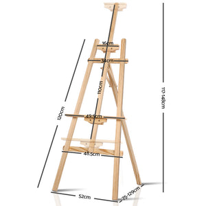 Artiss Painting Easel | Pine Wood | 147cm