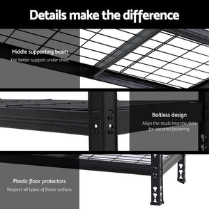 1.8MX1.2M Giantz Garage Shelving | Warehouse Rack