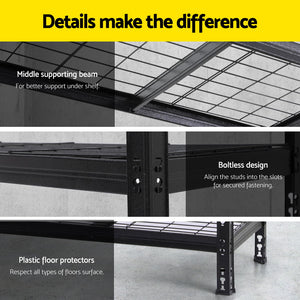 Giantz Garage Shelving | 1.8m x 2.4m | Warehouse Storage Rack