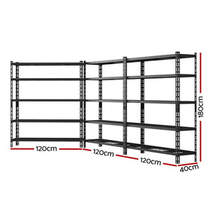 Giantz Garage Shelving | 3 x 1.8m | Warehouse Storage Rack