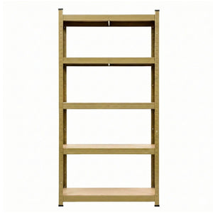 Garage Shelving 1.6x0.8m | Heavy Duty Storage Rack | Yellow
