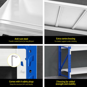 Giantz Garage Shelving | 2m x 0.9m | Warehouse Rack