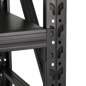 Garage Shelving Rack | 2M x 1.8M | Pallet Racking Storage Shelf | Black
