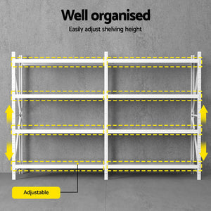 3Mx2M Giantz Garage Shelving | Warehouse Rack