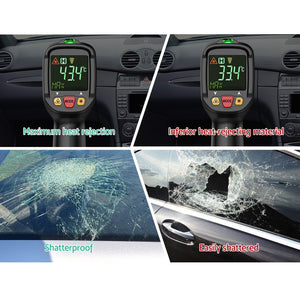 Window Tint Film | Black Roll | 5% VLT | Home 76cm x 7m | Tinting Tools Kit