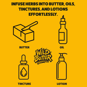 Wild Butter Machine Kit | Botanical Extractor & Herbal Infuser | Decarb + Infuse All-in-One