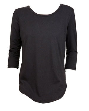Women's Premium Bamboo 3/4 Sleeve T-shirts | Loose Fit | Sizes 8-20