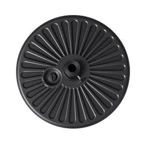 Umbrella Base Weight | Round Plastic | Pole Holder 30–48mm | Beach
