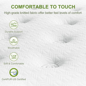 34cm Latex Hybrid Mattress | King | Medium Firm | 5-Zone Pocket Spring