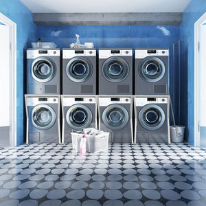 Dryer Stand | Heavy Duty Washing Machine Stacking Kit | White