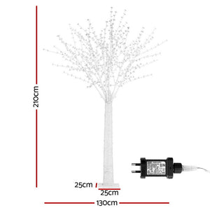 Christmas Tree | 2.1M | 780 LED Lights | Cherry Blossom Design