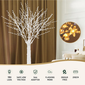 Christmas Tree | 2.1M | 780 LED Lights | Cherry Blossom Design