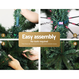 Christmas Tree | 1.8M | Xmas Decorations | Pine Needles | 1024 Tips