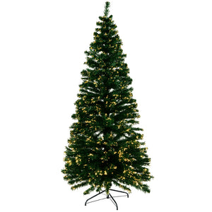Christmas Tree | 1.8M | Optic Fibre LED Xmas Tree | Warm White