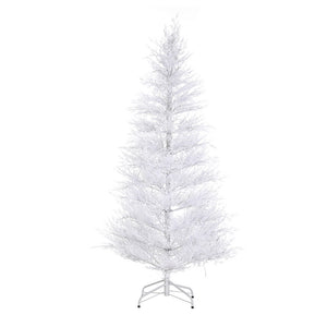 Snowy LED Christmas Tree 1.8m | 8 Modes | Multi-Colour Lights | Winter Theme