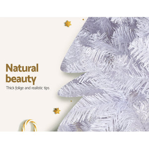 Christmas Tree | 2.1M | 1000 White Tips | Xmas Tree Decorations
