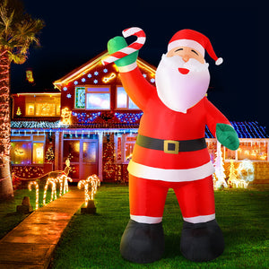 Christmas Inflatable Santa | 3M | Illuminated Decorations