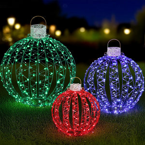 Christmas Fairy Lights 320 LED | 3 Piece Ball Decoration Set | Indoor & Outdoor Xmas Lighting