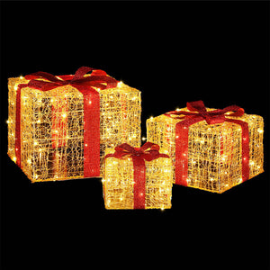 Christmas Gift Box Lights | 3PCS | 240 LED Fairy Lights