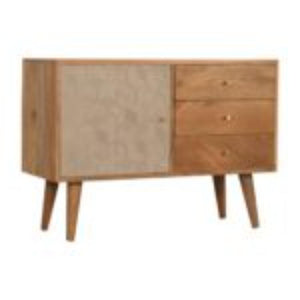 Acadia Sideboard | Solid Mango Wood | Spacious Storage Cabinet
