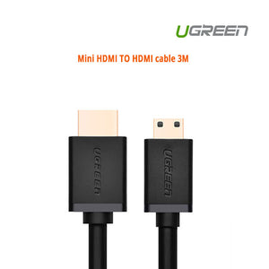Mini HDMI to HDMI Cable | 3M (10118)