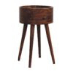 Alina Bedside Table | Honey Finish | Contemporary Bedroom Nightstand