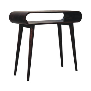 Amaya Console Table | Solid Mango Wood | California Walnut Finish