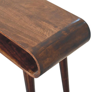 Amaya Console Table | Solid Mango Wood | California Walnut Finish