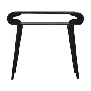 Amaya Console Table | Solid Mango Wood | California Walnut Finish