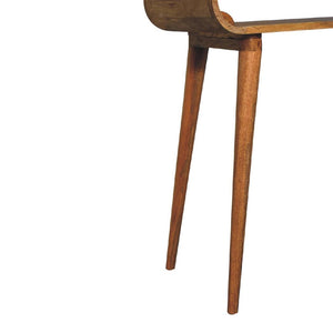 Amaya Oak-Inspired Nordic Style Console Table | Solid Mango Wood | Nordic-Inspired Design