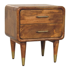 Amber Oak Bedside Table | Warm Oak Character | Timeless Bedroom Furniture