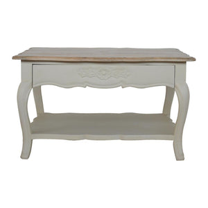 Amberly Carved Coffee Table | Artisan Detail | Statement Living Room Table