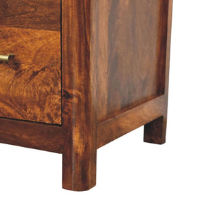 Arc Bedside Table | Curved Bedroom Storage | Sculptural Design