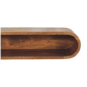 Arc Wall-Mounted Media Console | Floating TV Storage | Streamlined Design