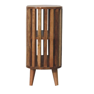 Ariella Cabinet | Solid Mango Wood | Natural Wood Finish | Artisan-Crafted Design