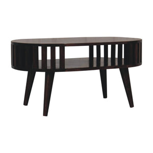 Ariella Coffee Table | Solid Mango Wood | California Walnut Finish