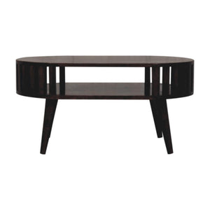 Ariella Coffee Table | Solid Mango Wood | California Walnut Finish