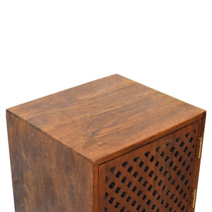 Arlo Bedside Table | Compact Bedroom Storage | Contemporary Design