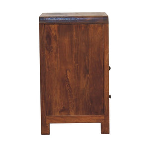 Aspen Bedside Table | Solid Mango Wood | Natural Bedroom Storage