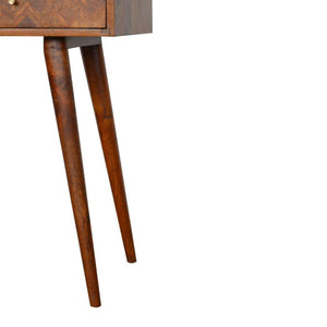 Assorted Console Table | Solid Mango Wood | Chestnut Finish | Artisan Hallway Furniture
