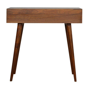 Assorted Console Table | Solid Mango Wood | Chestnut Finish | Artisan Hallway Furniture