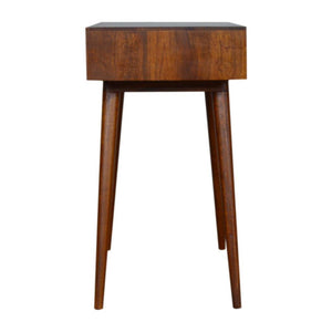 Assorted Console Table | Solid Mango Wood | Chestnut Finish | Artisan Hallway Furniture