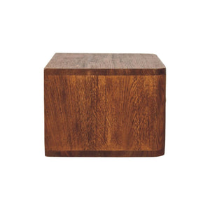 Aurelia Wall-Mounted Bedside Table | Solid Mango Wood | Floating Design