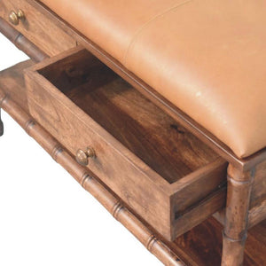 Bamboo Carved Storage | Carved Detailing | Home Storage Furniture