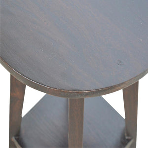 Bar Stool | Walnut Finish | Undercarriage Support
